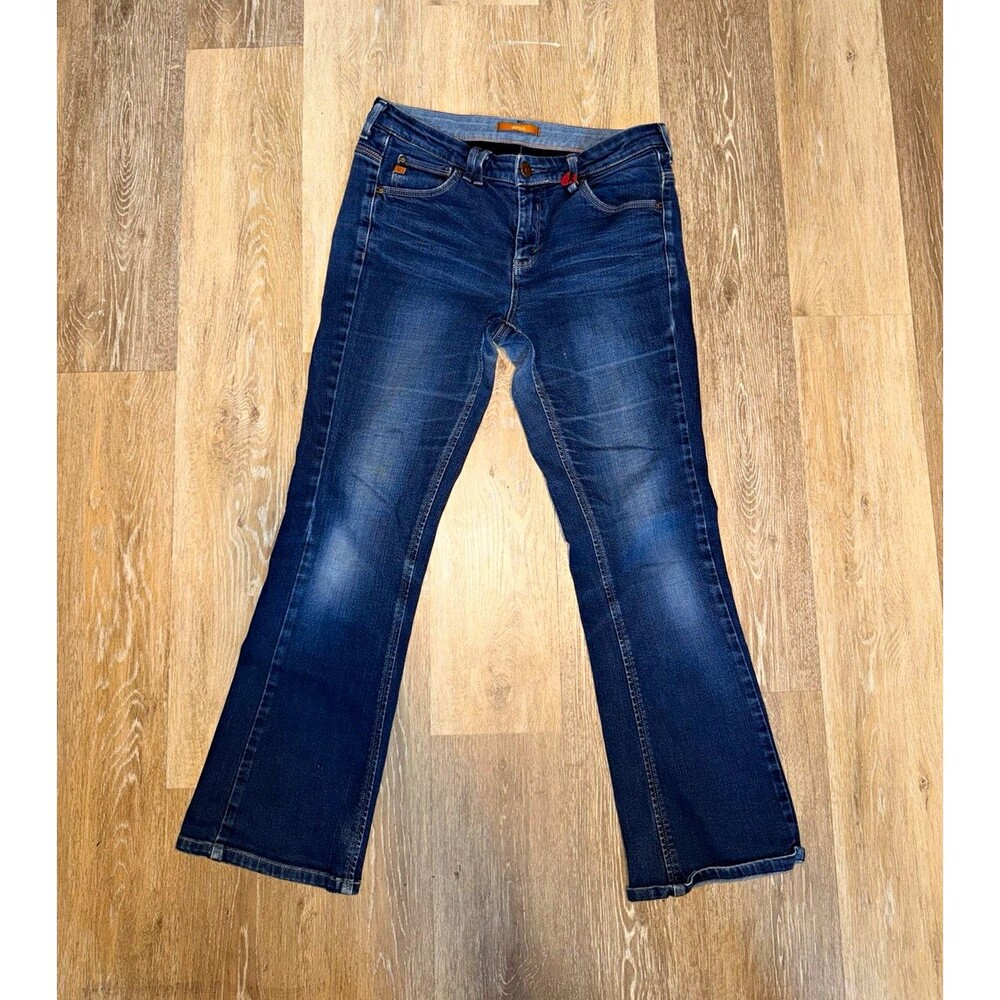 Something women’s Bootcut Regular Fit Blue Denim Jeans 30x32 SKU-28